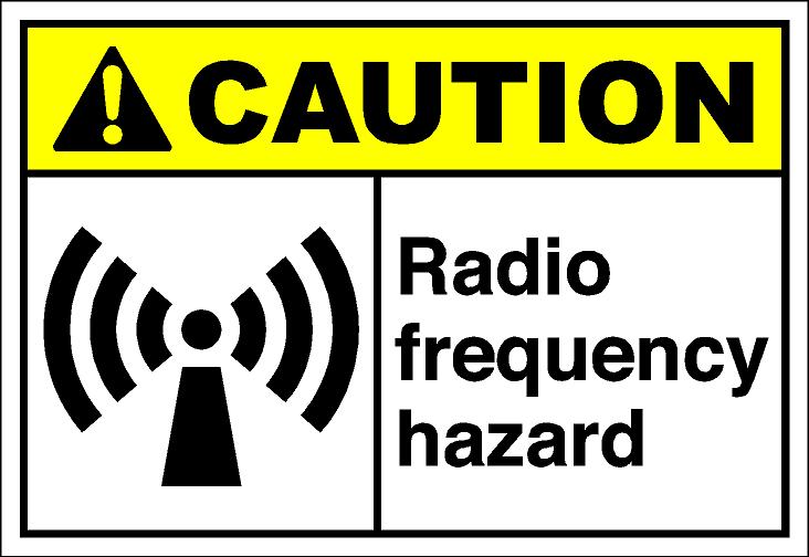 cautH234 - peligro de radiofrecuencia