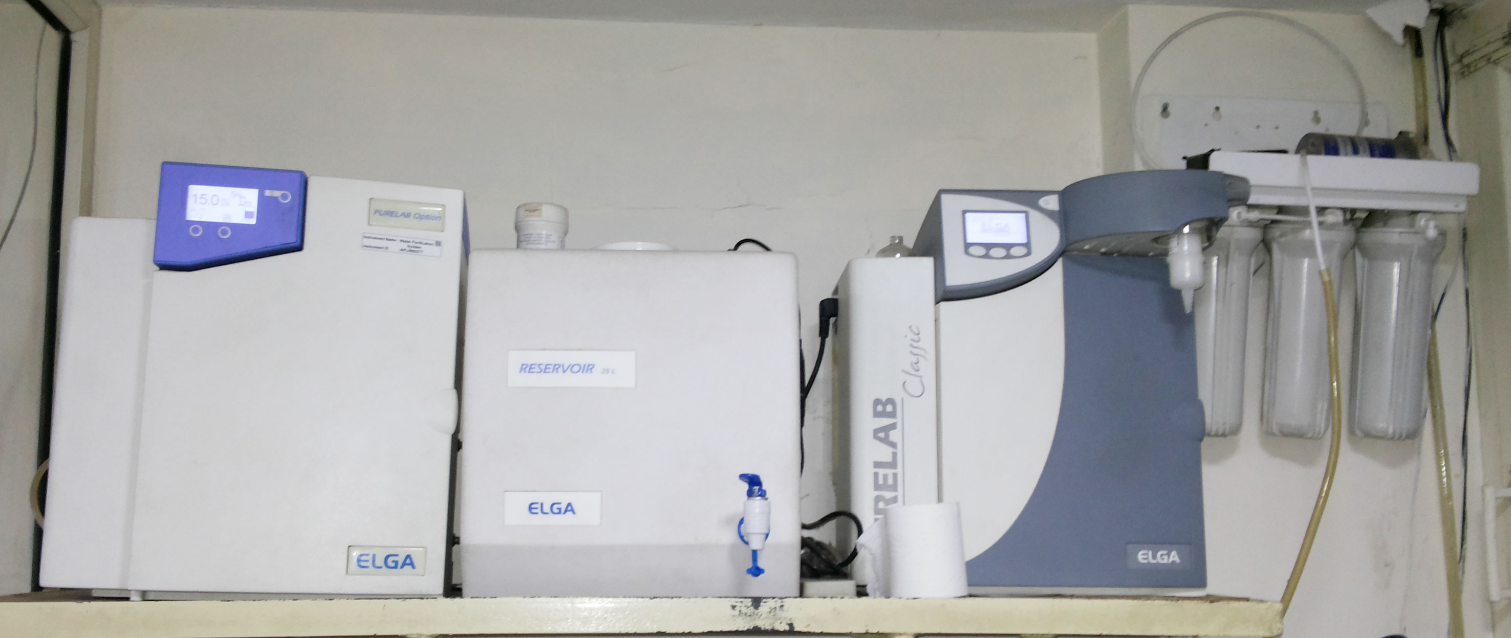 Sistema de purificación de agua Elga