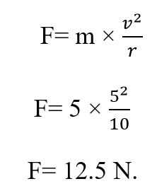 Cómo se calcula la fuerza centrífuga