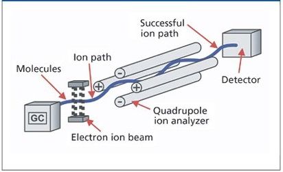 ¿En qué se diferencia la espectroscopia de masas de otras técnicas espectroscópicas? 2 Ilustración simple del principio espectroscópico de masas